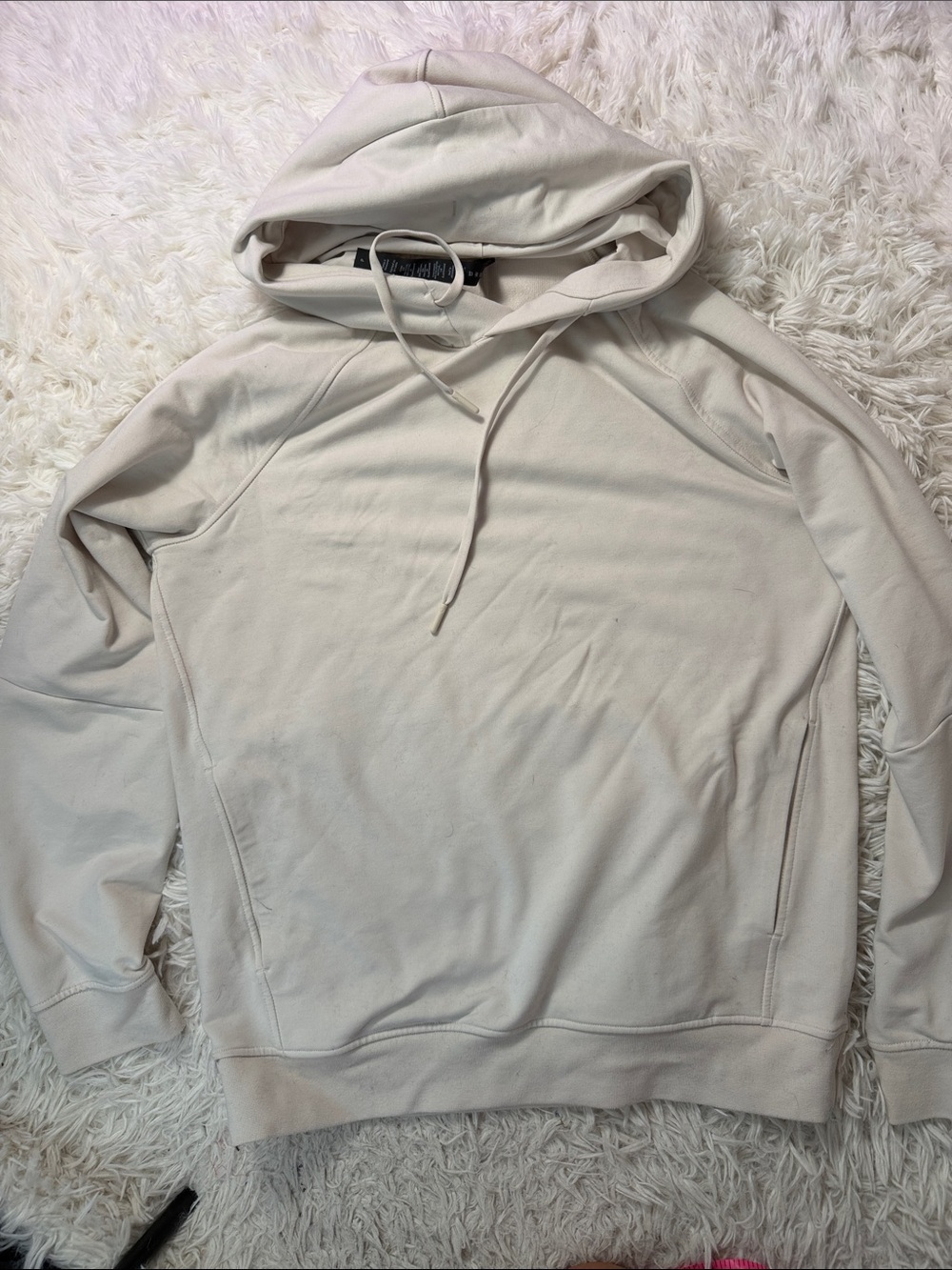 Lululemon City Sweat Pullover Hoodie French Terry White Opal